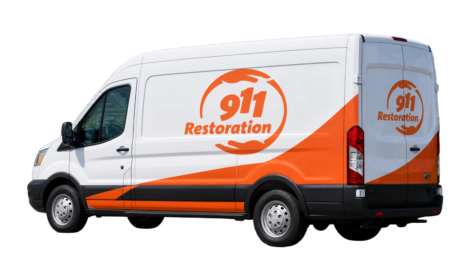 911 Restoration response van β fully equipped for emergency service